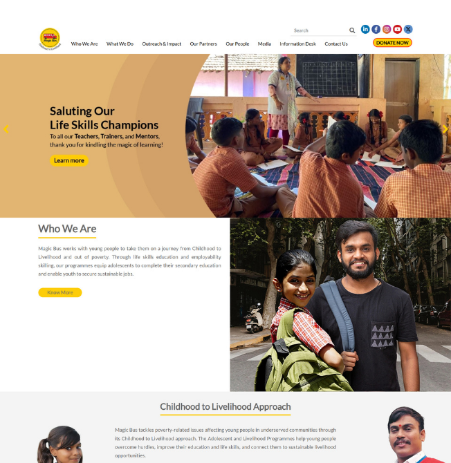 Magic Bus Foundation project